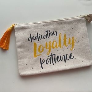 Harry Potter Hufflepuff Makeup Cosmetic Bag